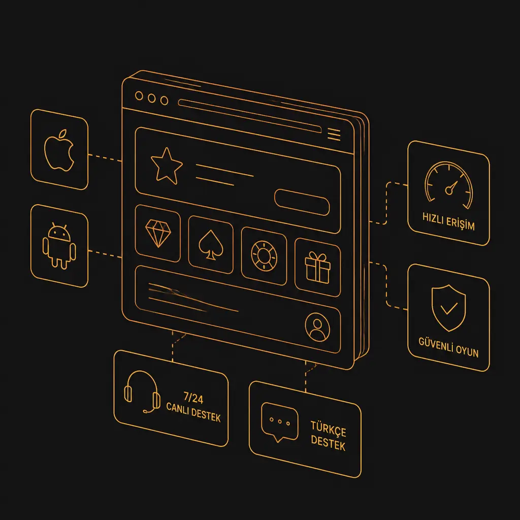 Casibom Mobil: Tarayıcıdan Hızlı Erişim ve Giriş visual guide for Casibom Casino
